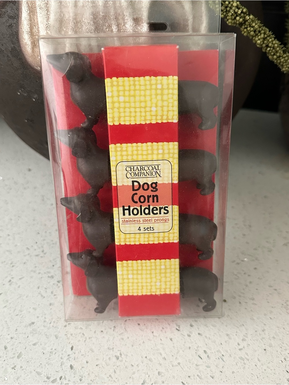 Dachshund Corn Holders - Set of 4